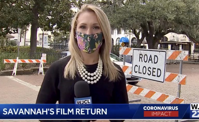 FILM INDUSTRY RETURNS TO SAVANNAH, DESPITE PANDEMIC; DOWNTOWN ROADS CLOSED FOR KOREAN WAR MOVIE