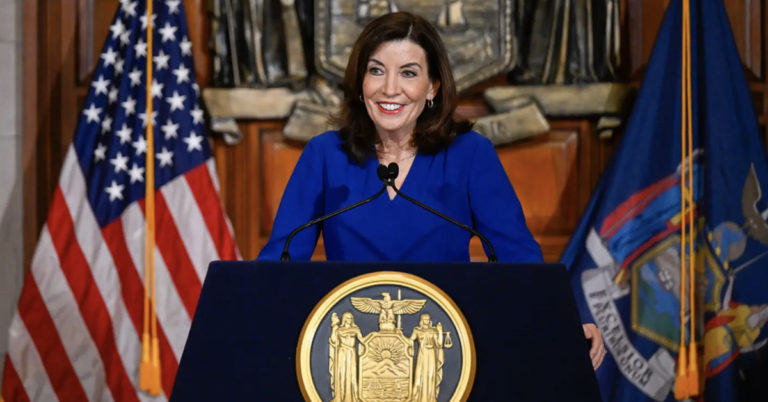 HOCHUL’S FIRST BUDGET REWARDS UNIONS AT TAXPAYERS’ EXPENSE