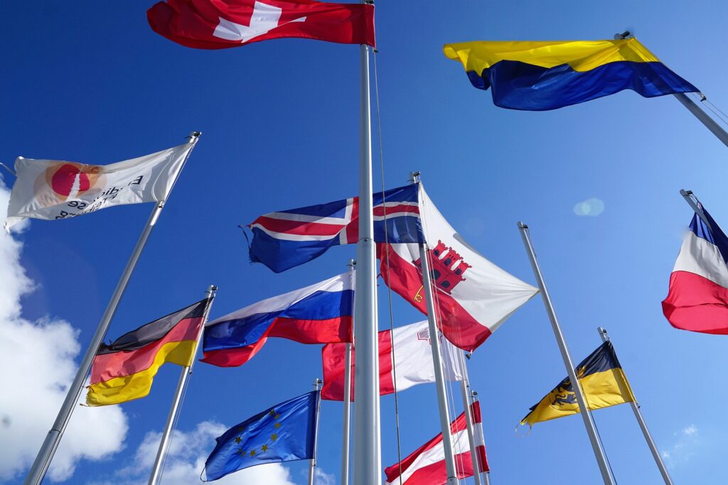 International flags